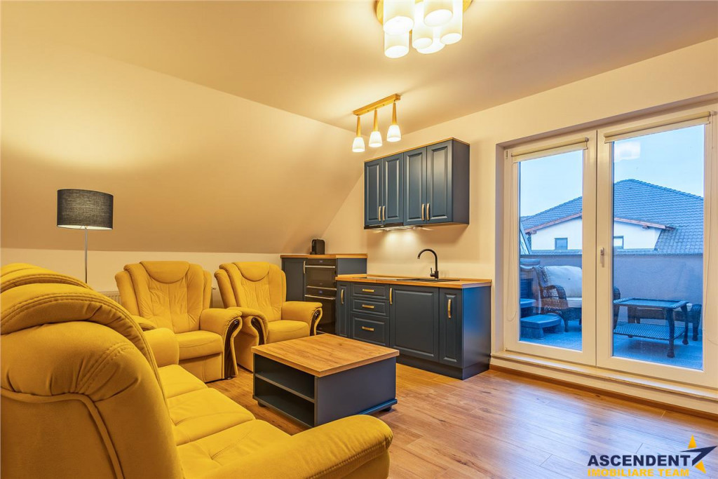 Studio,regim vila,LUX protocol,doua terase,pod propriu,Tract