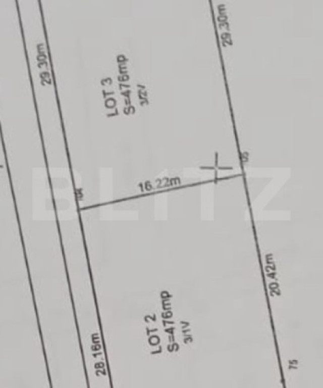 Teren 476 mp intravilan, zona Podari Gura Vaii