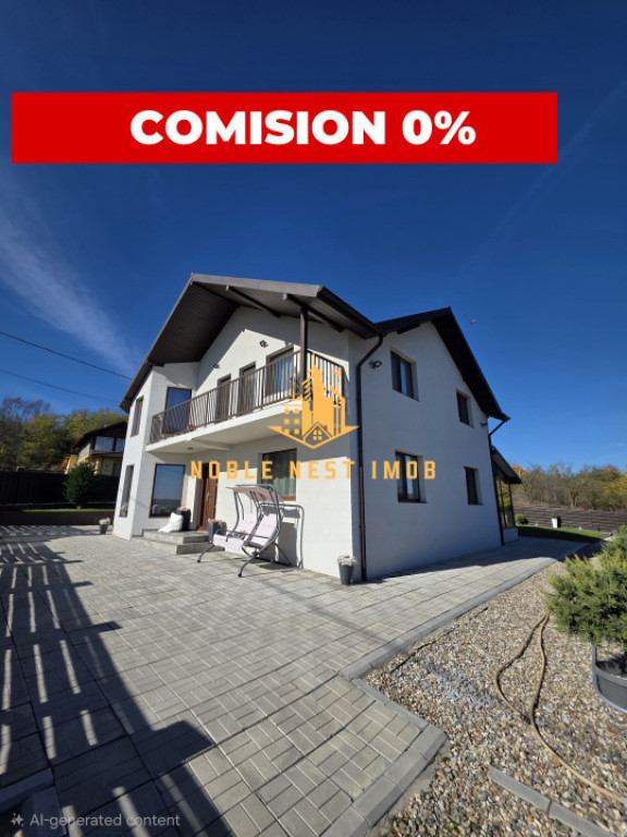 Casă elegantă, 5 camere – Purcăreni, COMISION 0%