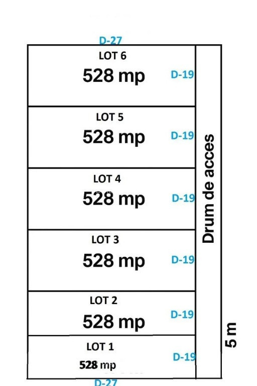 Teren 1000mp Straulesti - 2 Cocosi - Strada Lonea