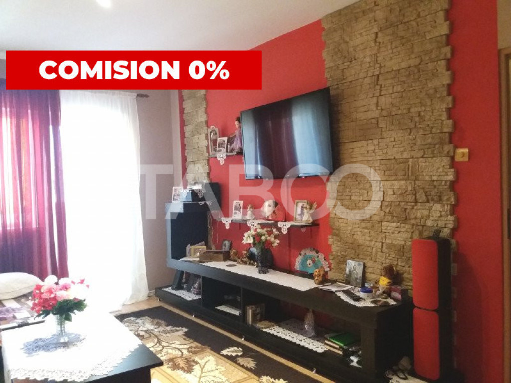 Apartament 72 mp 3 camere 2 bai etaj 3 balcon zona buna Cisn