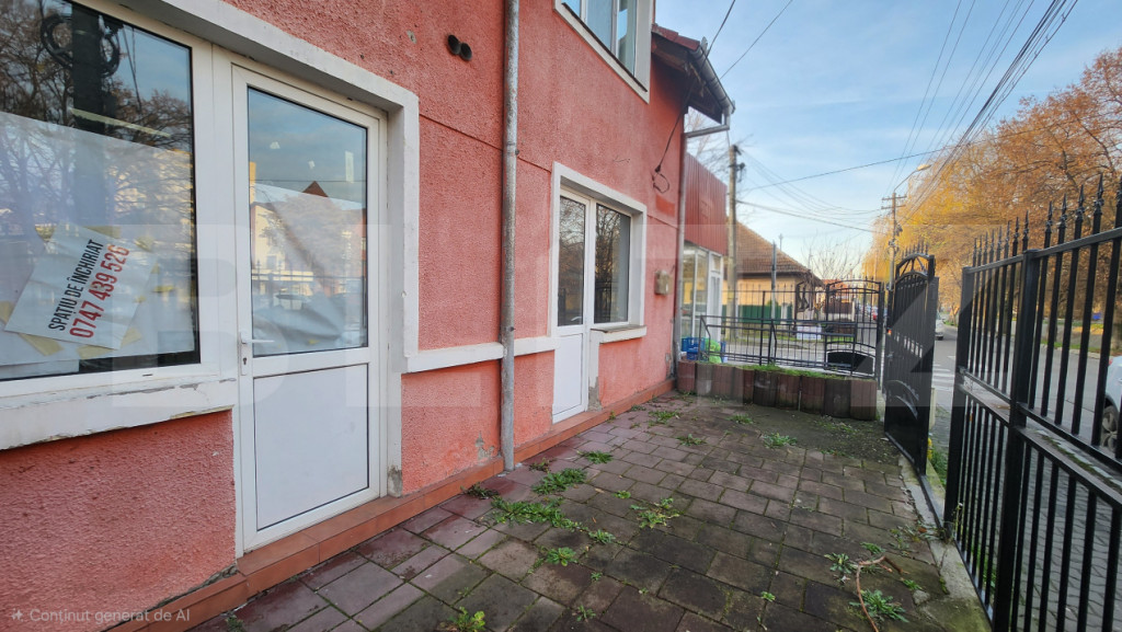 Spatiu comercial de inchiriat, 32 mp, zona Tudor Vladimiresc