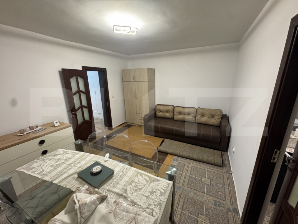 Apartament cu două camere semidecomandat, 44.65mp, zonă ce