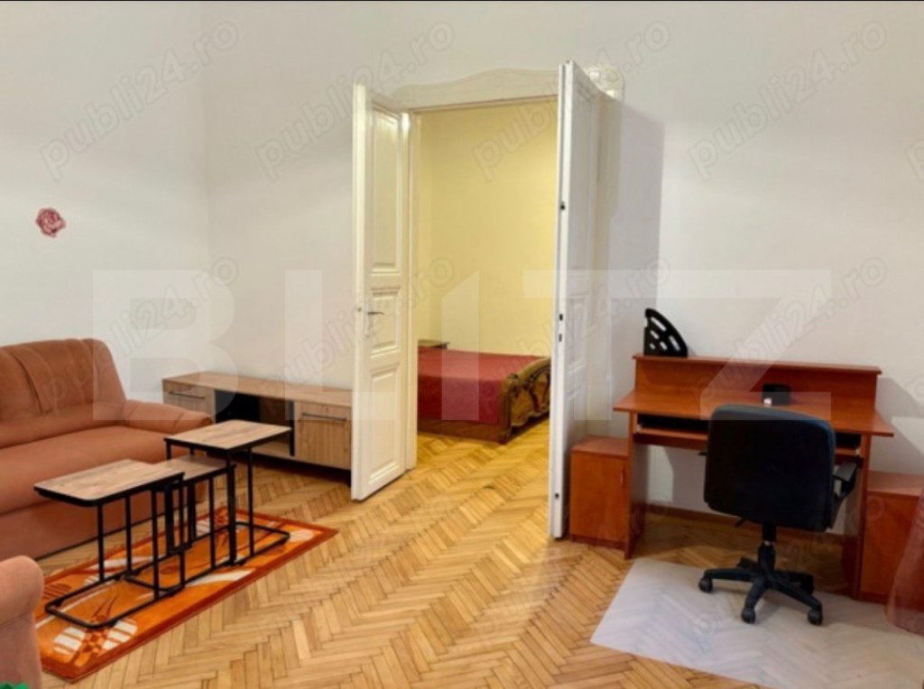 Apartament de închiriat, ultracentral, 72 mp