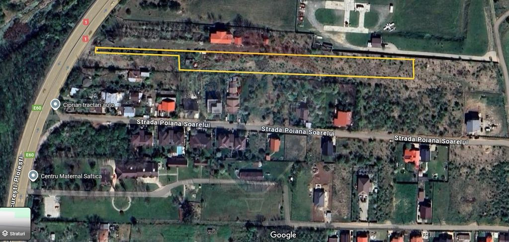 Vanzare teren Saftica strada Calea Bucuresti