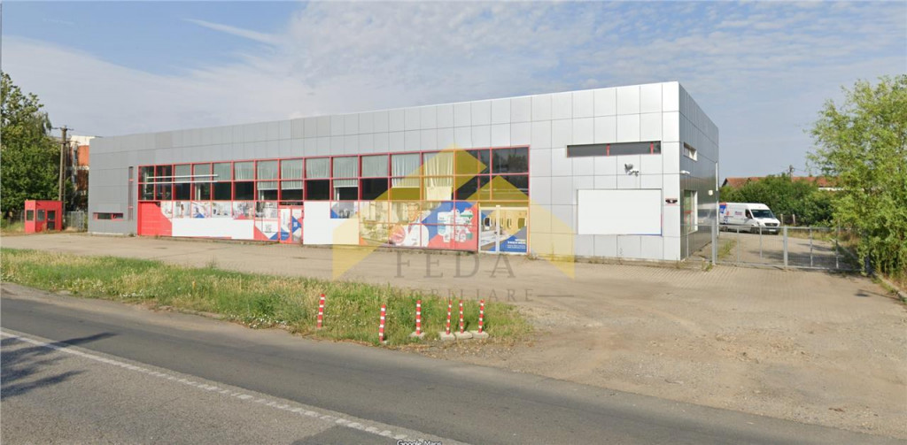 Showroom hala | 5,100 mp teren Aradul Nou