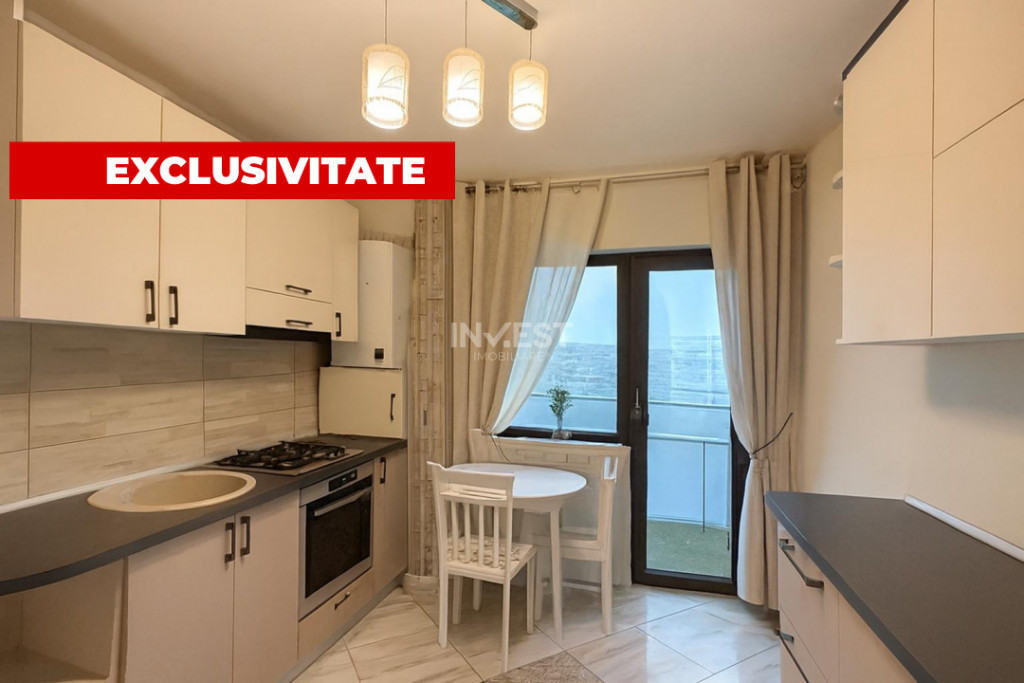 Apartament intabulat cu 2 camere - decomandat, etaj 1, mobil