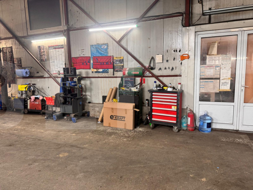 Hală Service Complet Utilată – La Strada Principală, Zo