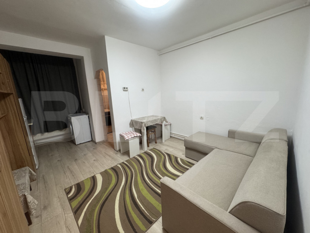 Garsonieră de închiriat – parter, confortabilă și acce