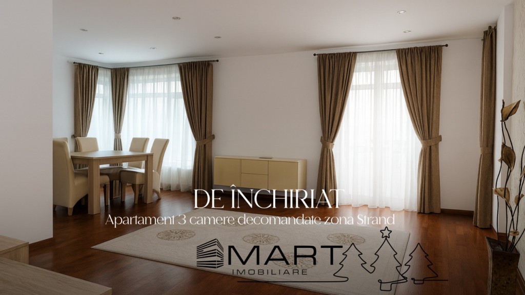 Apartament de LUX 3 camere decomandate Cartier Strand