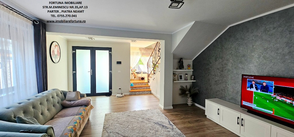 Proprietate Piatra Neamt - casa eleganta/camin de suflet