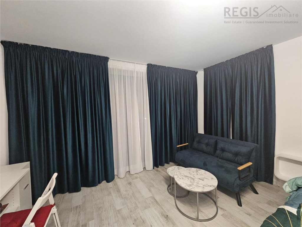 Garsoniera spatioasa, moderna si complet utilata - parcare i