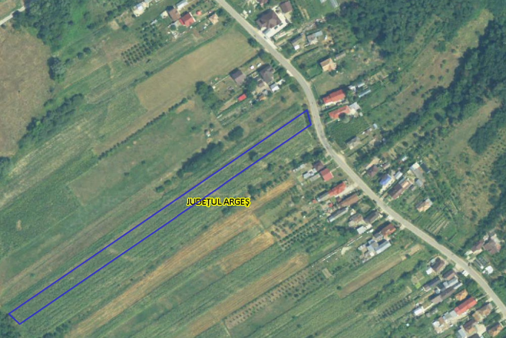 Teren de vânzare în Budeasa, satul Calotești