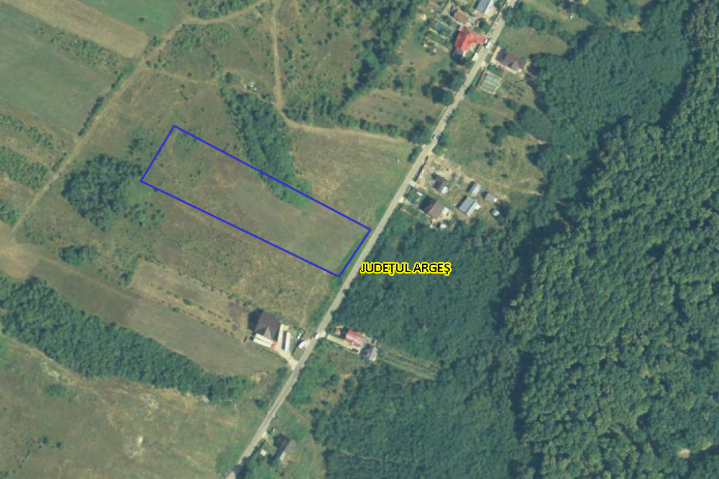 Teren de vânzare în Budeasa, zona Ciobotea