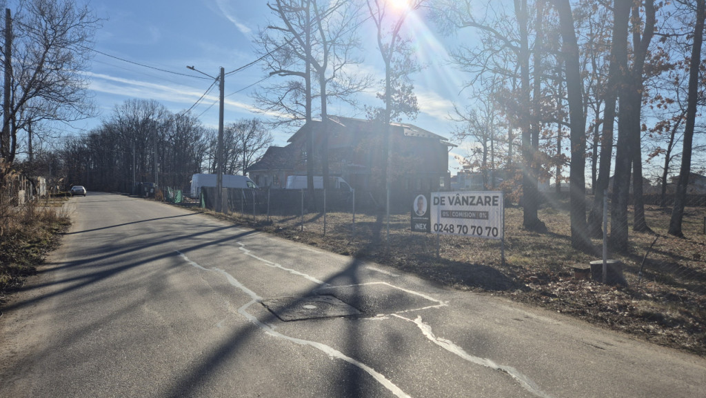 Teren generos de 1.843 mp în zona Colina Verde – Trivale