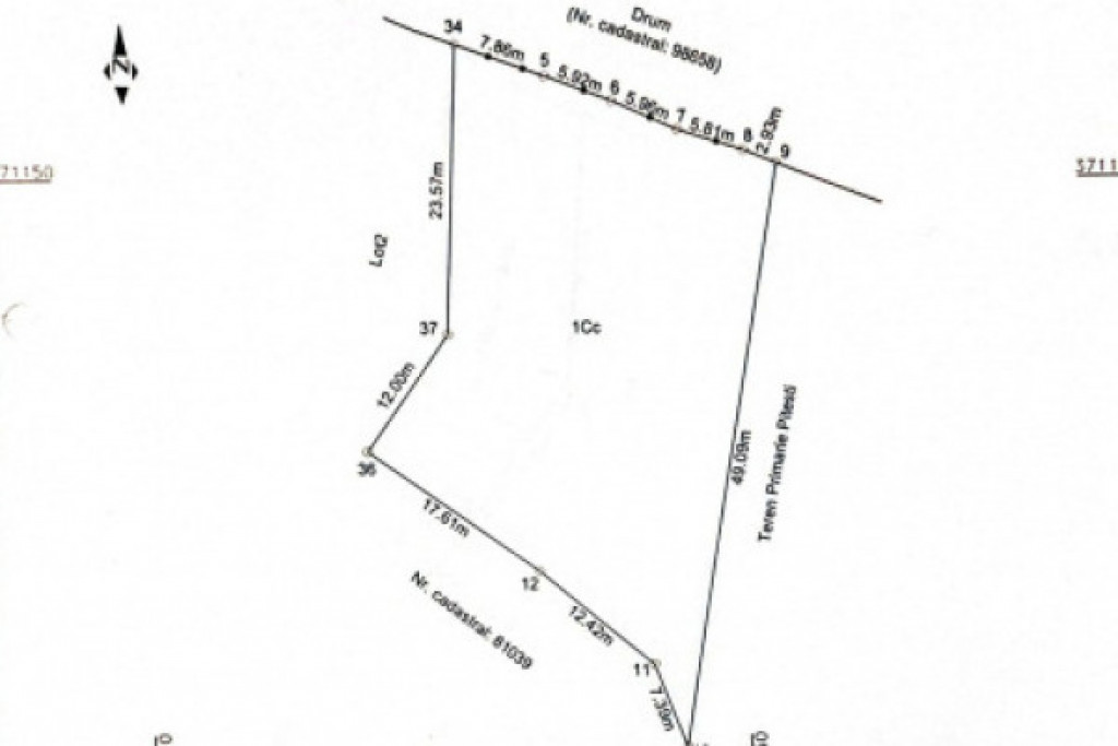 Teren de vânzare – Str. Izvorului, Pitești, zona Stadion