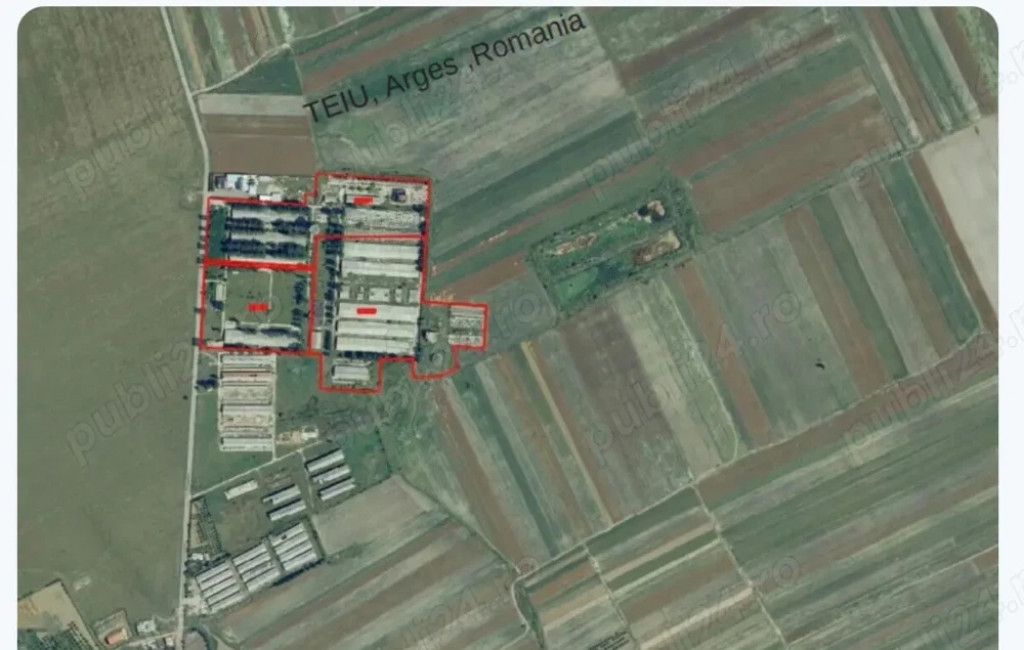 Teren industrial intravilan – 12 ha – toate utilitățil