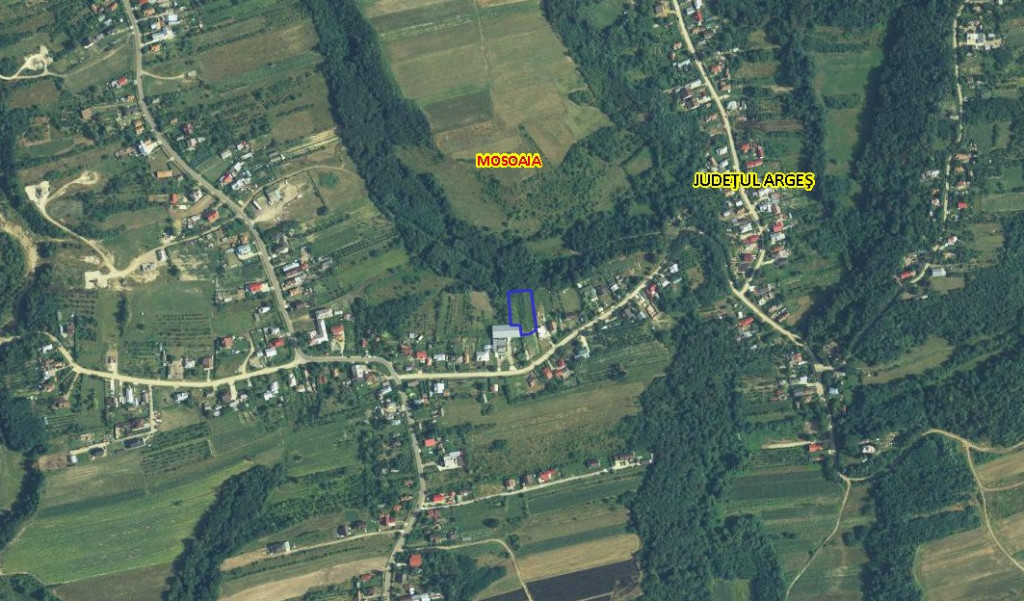 Teren de vânzare în Hintesti, comuna Moșoaia, Str. Princi
