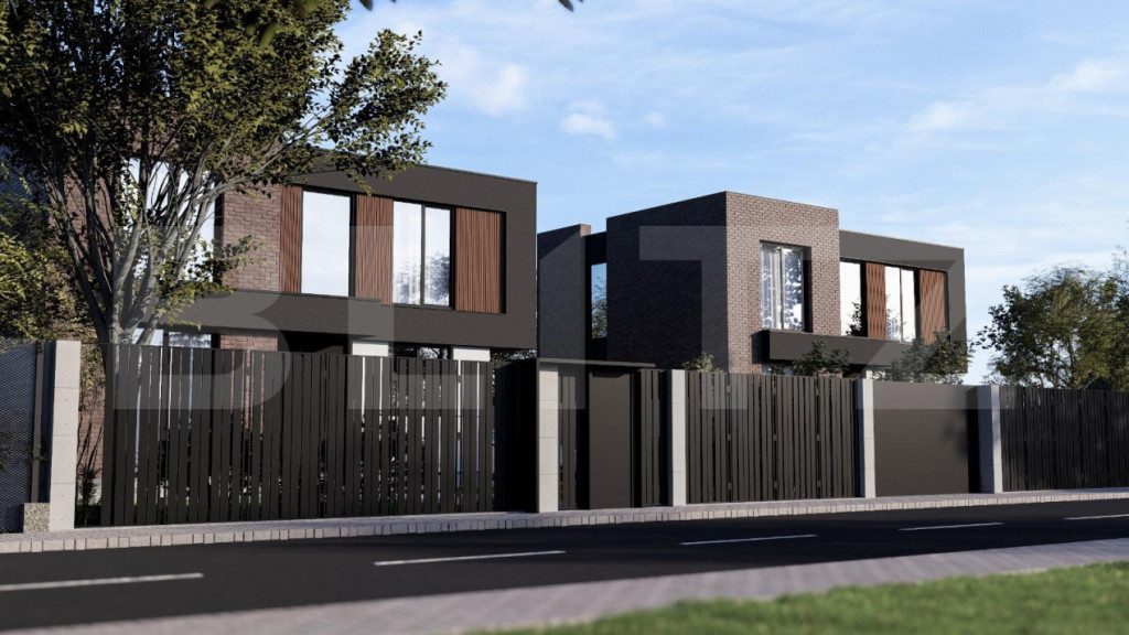 Casa moderna, 114.95 mp utili, finisaje premium, 324 mp tere