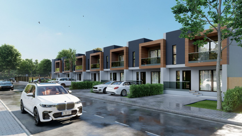 Case duplex 4 camere in stil Grecesc | Trivale Platou