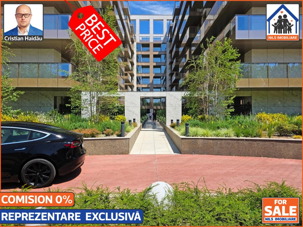 Best price! Ap 3 cam, 2 bai, balcon, parcare | Cortina 126