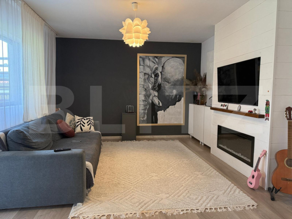 Duplex 4 camere Moșnița Veche complet mobilat si utilat