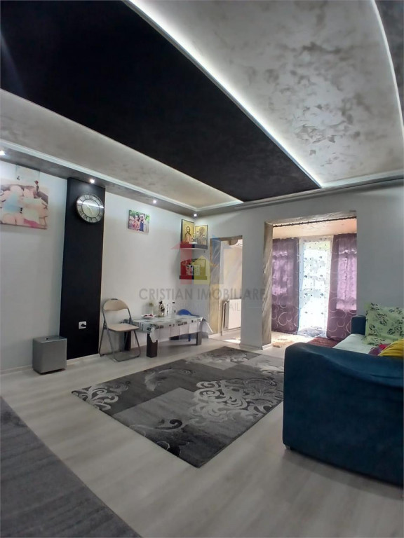 Ap 2 cam Hipodrom, conf 2, PARTER cu balcon, mobilat si util