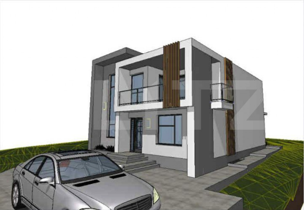 Casă mediteraneană, 5 camere, 178 mp, zona Miroslava