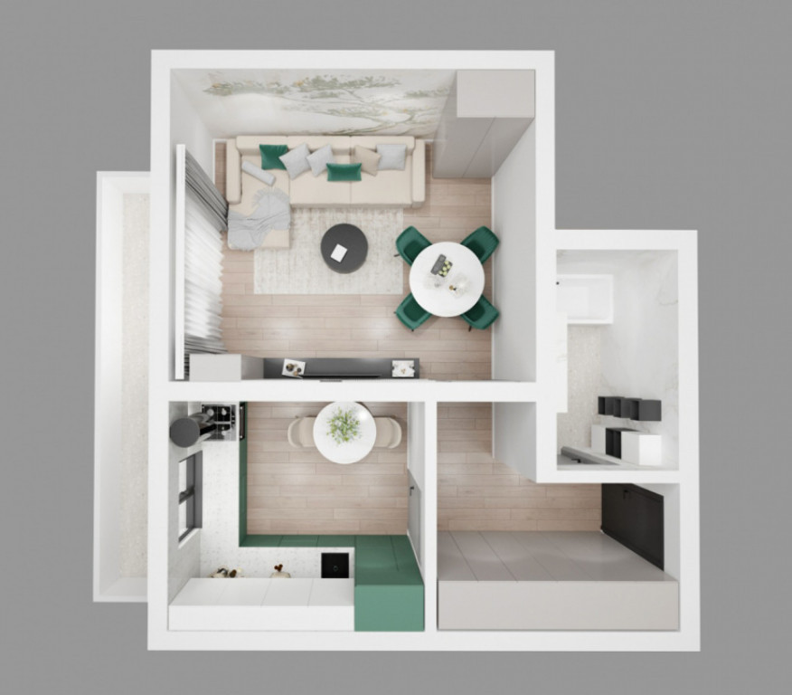 Garsoniera decomandata in Pitesti | Zona Stadion