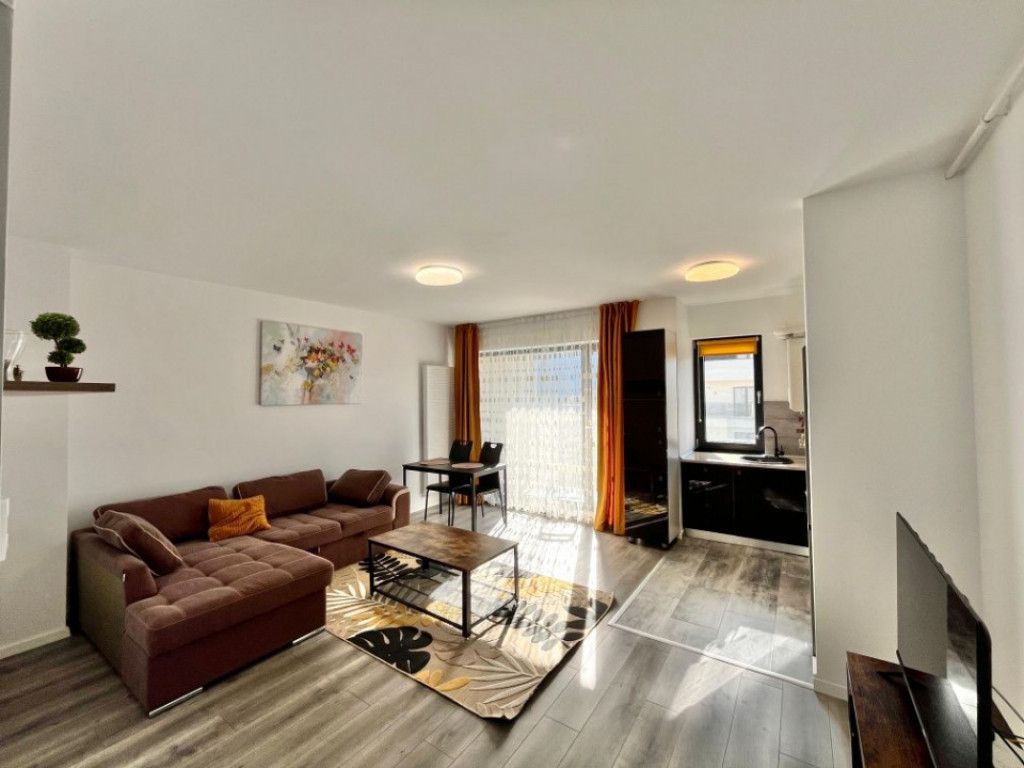 Studio 54 mp, etaj intermediar, balcon si loc de parcare, si