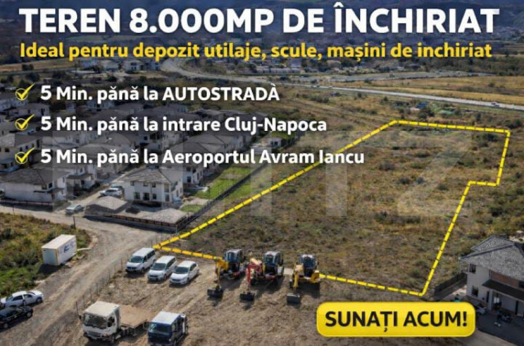 Teren in suprafata de 7290 mp , Dezmir