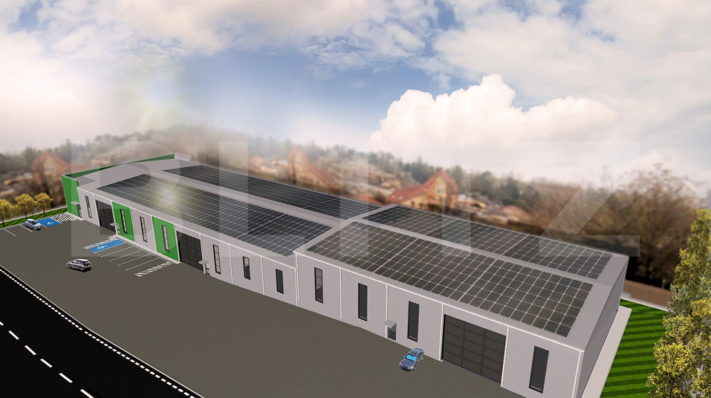 Doua hale industriale 620 - 1500 mp, Campenesti /Apahida