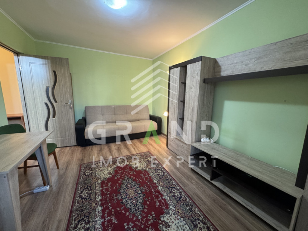 Garsonieră de închiriat | Balcon | Mănăștur–Kaufland/