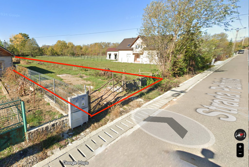 Teren Nucet 8018m Deschidere 21m la DN71 Targoviste