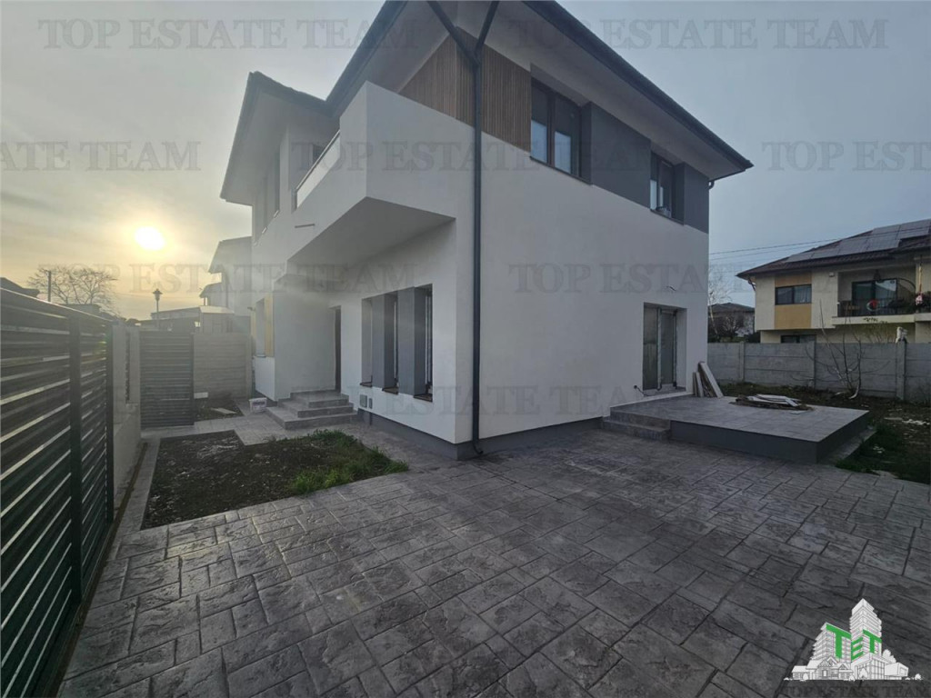 Vila individuala noua 4 camere in Chiajna