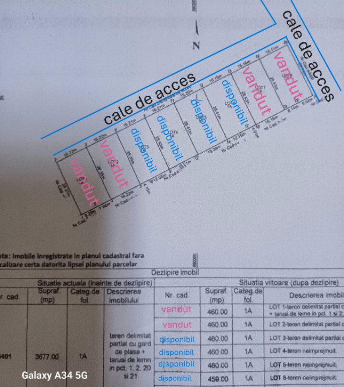 MIROSLAVA, teren 460 mp, 40.900 euro