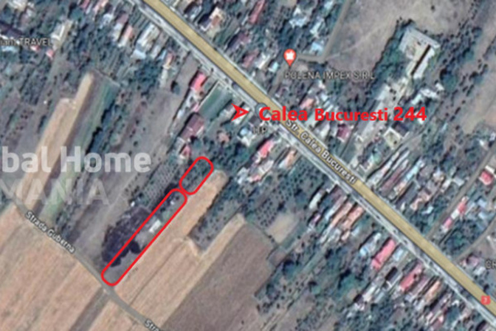 Teren intravilan 2387mp | Intre Cal Bucuresti si Str Guberna