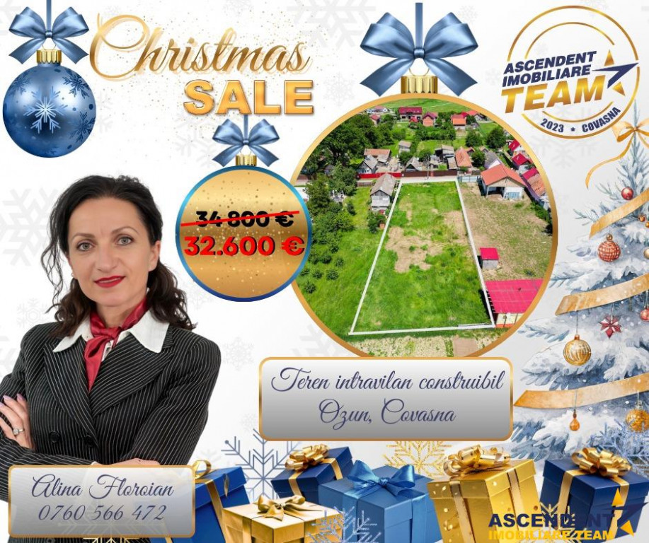 FILM! 1.100 mp teren intravilan, construibil, conditii avant