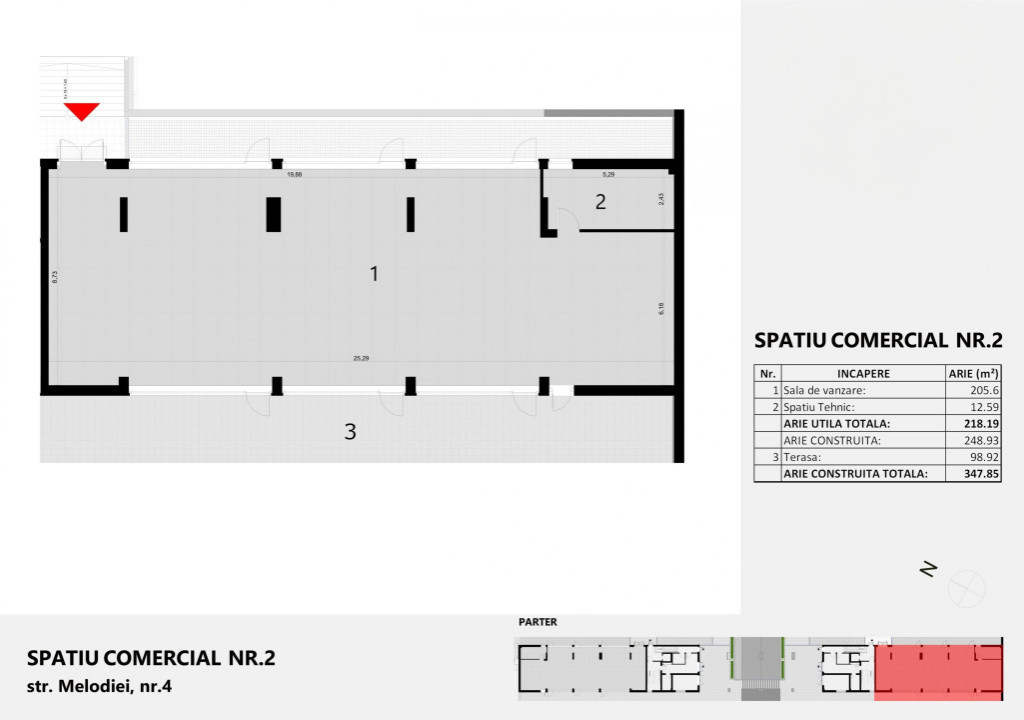Spatiu Comercial, Zorilor, langa liceul Waldorf, 0% Comision