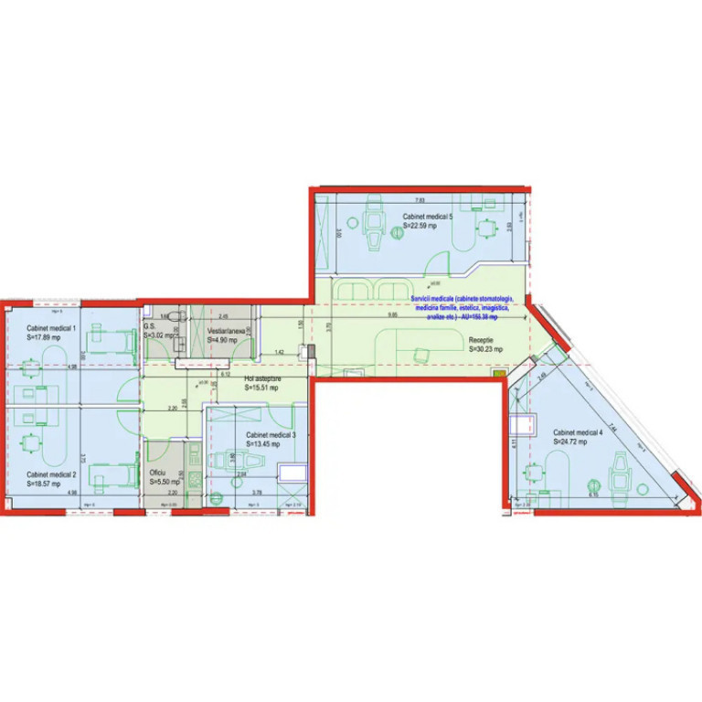Spatiu Comercial, Strada Burebista, 162mp, 0% COMISION
