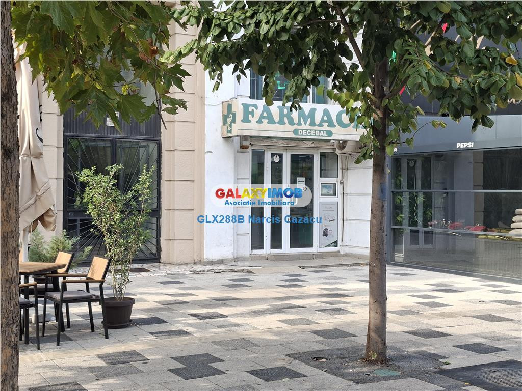 Decebal Spatiu comercial de inchiriat parter 30 mp etaj 28 m