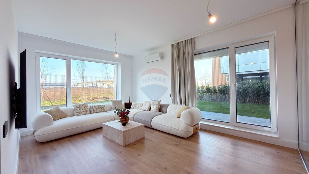 Apartament 3 camere cu Gradina | 207mp | Mobilat | Parcar...