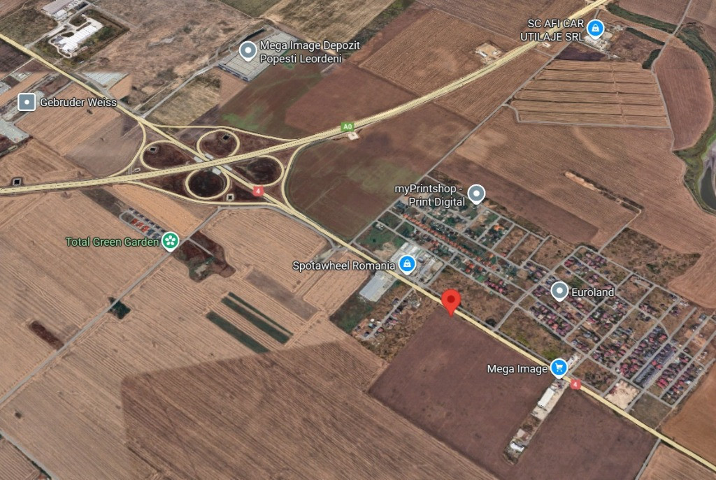 Teren extravilan - 5 ha - Popesti-Leordeni, Sos. Oltenitei, fn, Ilfov