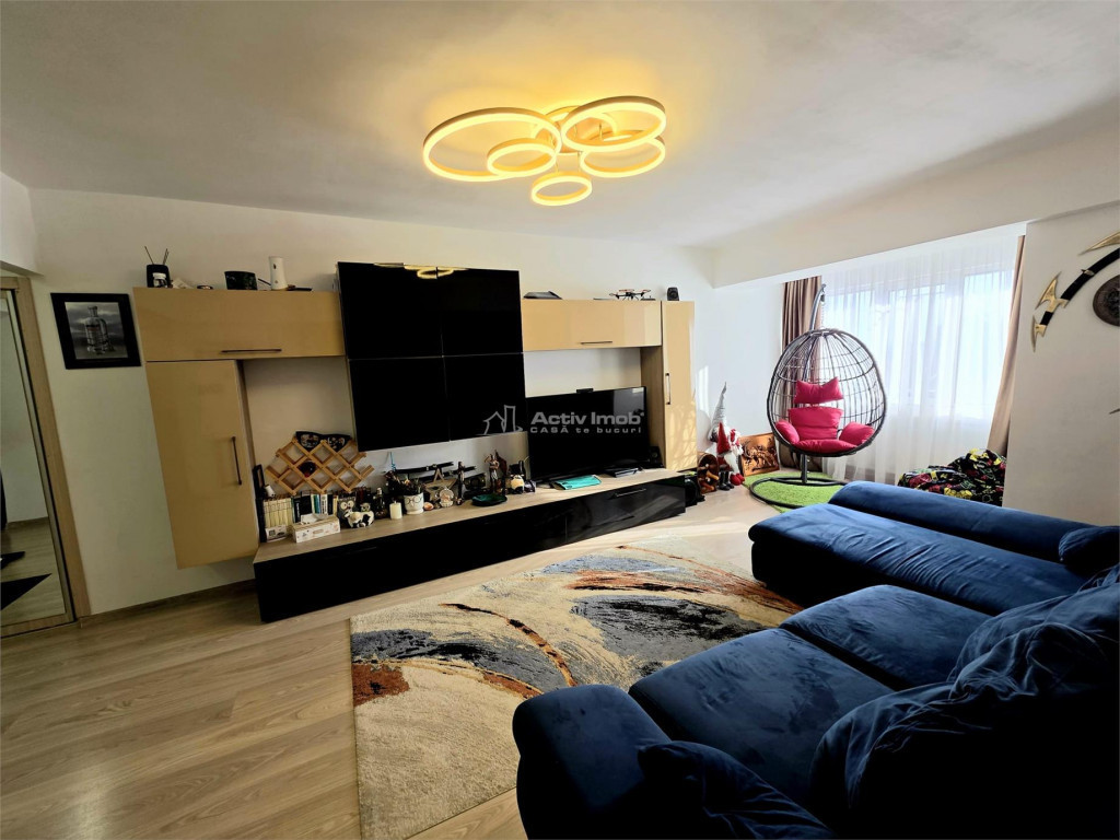 3 camere,decomandat, boxa subsol, etaj 5, mobilat-utilat, Bd