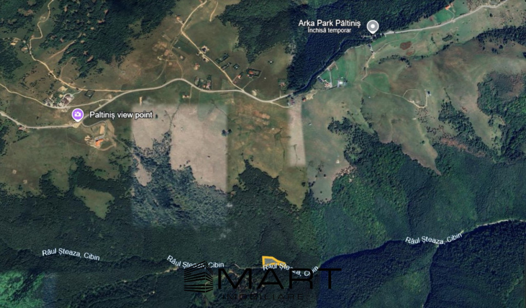 Teren extravilan 4200mp zona Santa-Paltinis