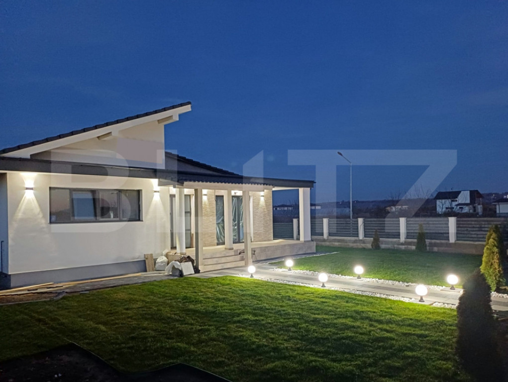 Casa individuala cu design modern JUCU KM 17, 125mp utili, 5