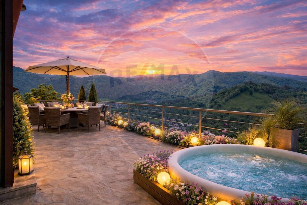 VILA PANORAMICA PE DRUMUL POIENII –PRIVELISTI UNICE ASU...