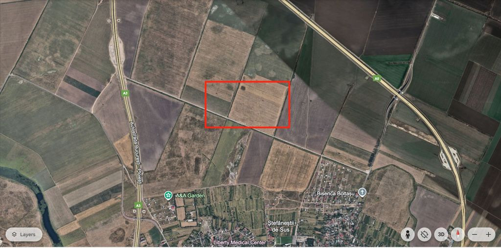 Teren intravilan agricol A0 | Ilfov | Stefanestii de Jos