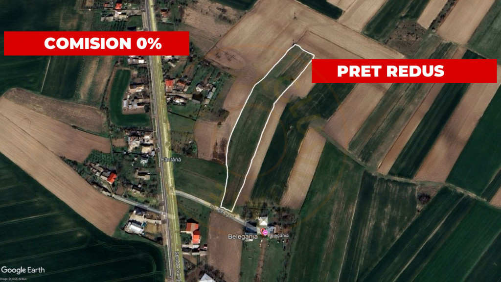 Terenuri de vanzare – 6568 mp, Oarja AG