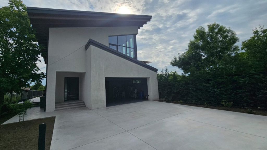 Vila concept modern -proiect industrial